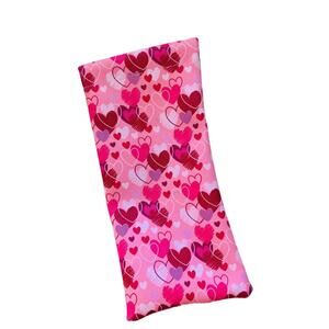 Pink Heart Sunglasses Eyeglasses Case Pouch